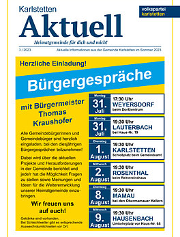 Karlstetten Aktuell Sommer 2023